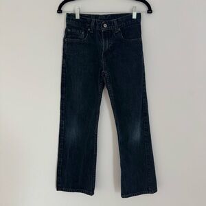 Levi's Jeans Boy's 527 Denim Dark Wash Boot Cut Reg Fit